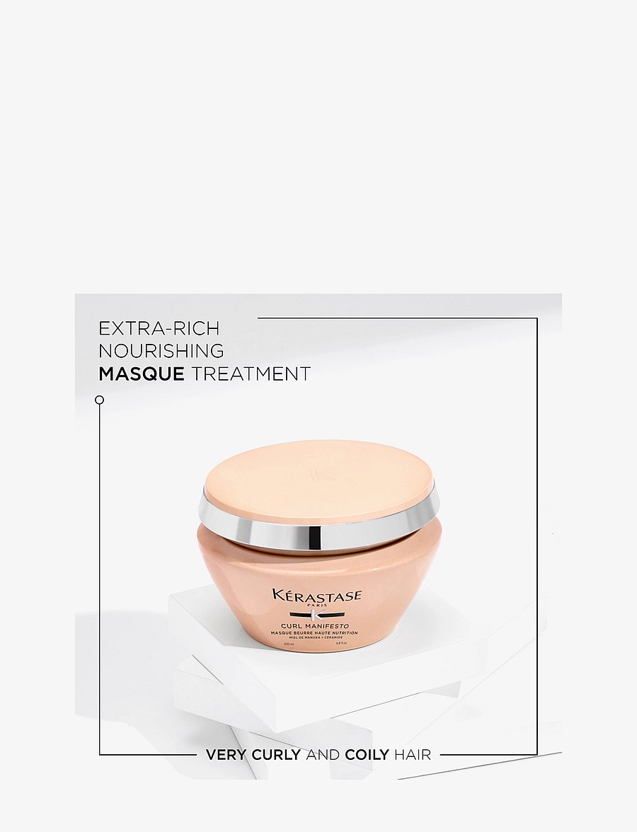 Kérastase - Kérastase Curl Manifesto Masque Beurre Haute Nutrition Hair Mask 200 ml - hårkur - clear - 2