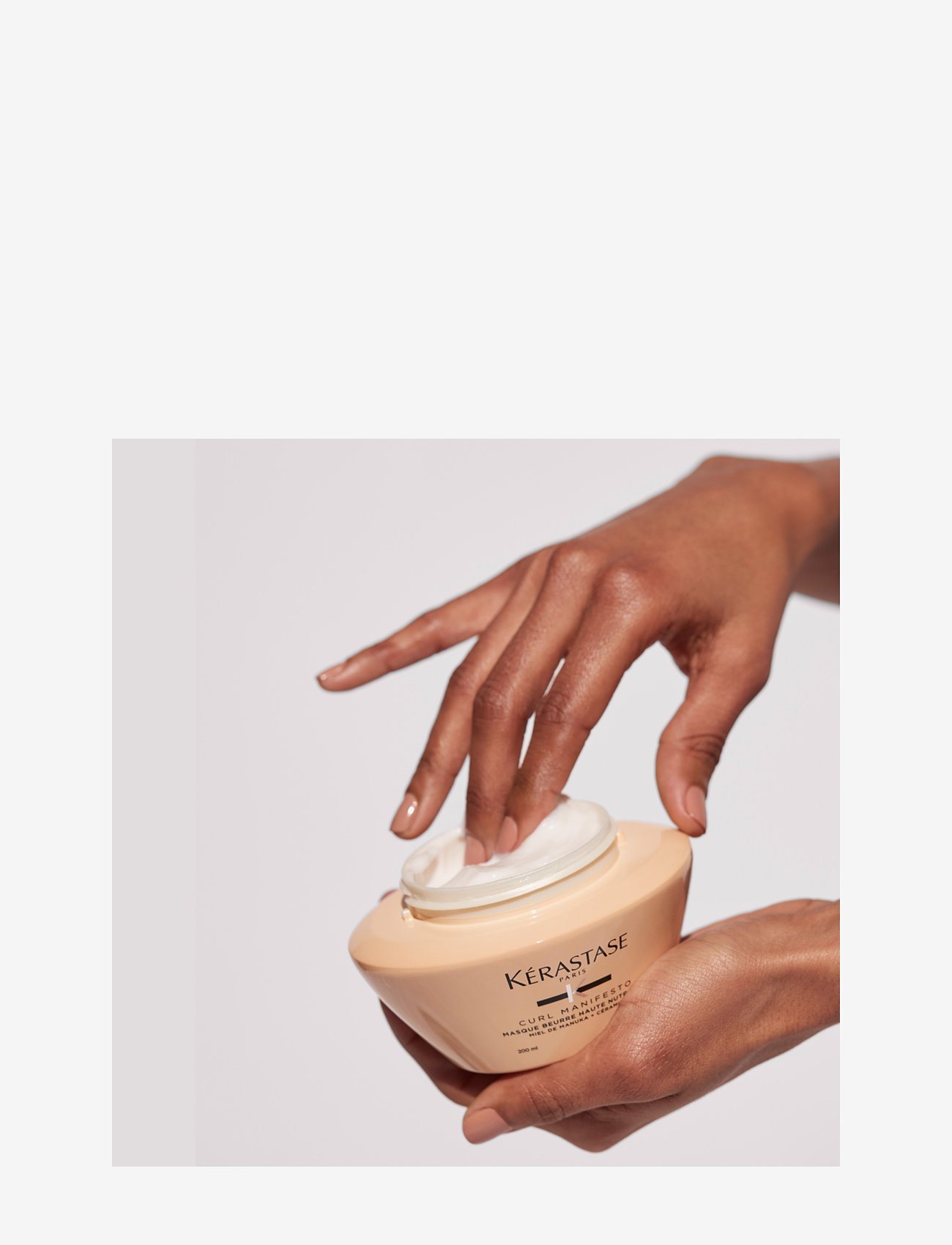 Kérastase - Kérastase Curl Manifesto Masque Beurre Haute Nutrition Hair Mask 200 ml - hårinpackning - clear - 4