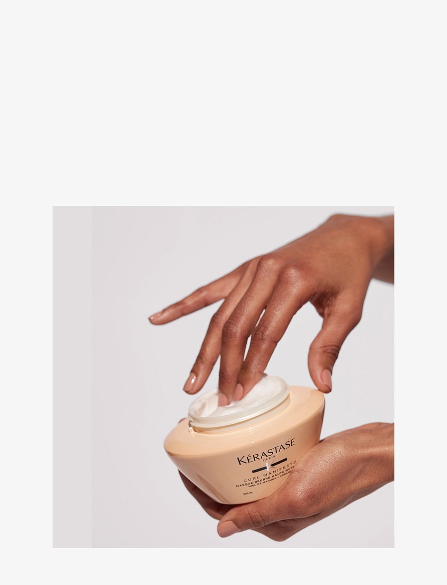 Kérastase - Kérastase Curl Manifesto Masque Beurre Haute Nutrition Hair Mask 200 ml - hårkur - clear - 4