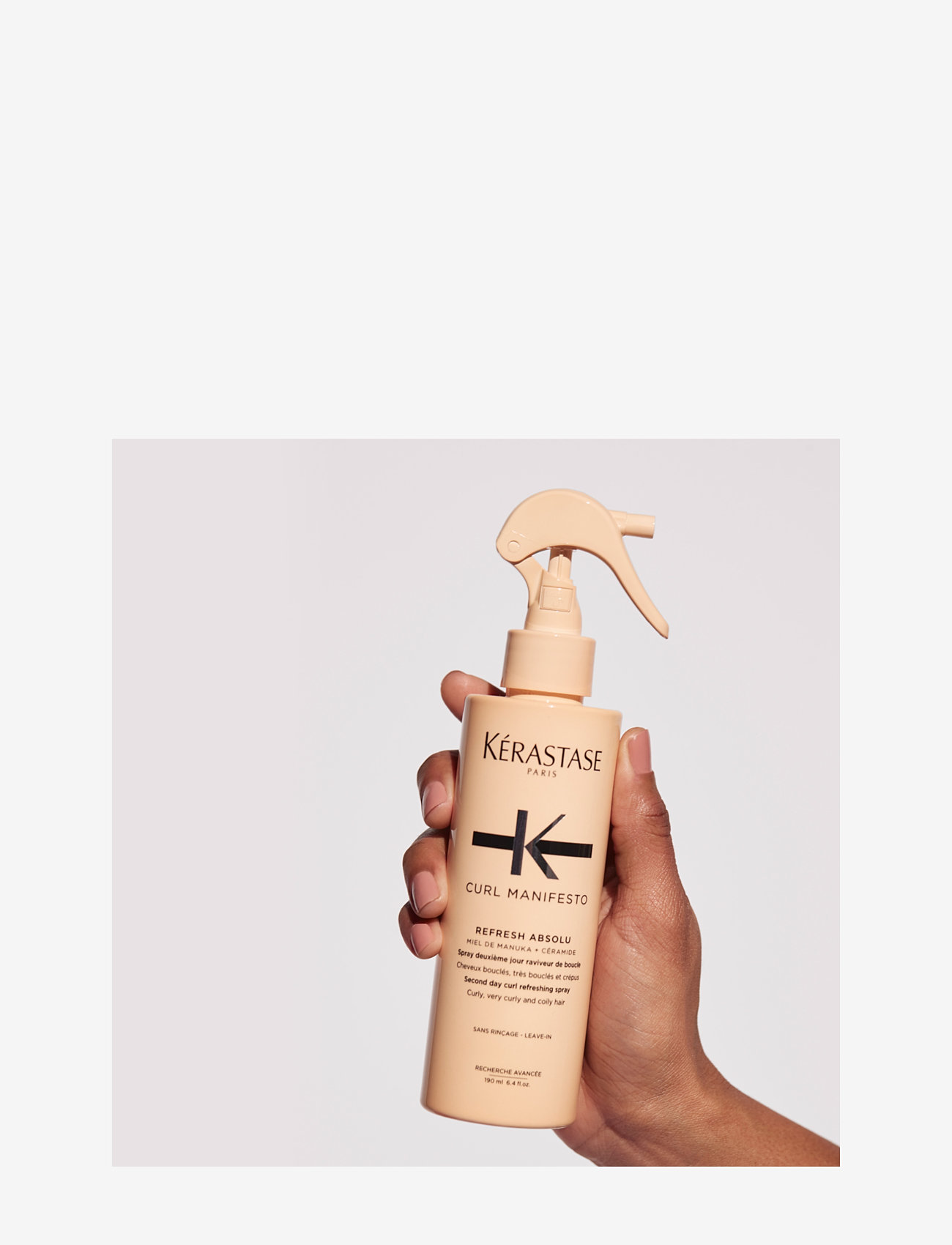 Kérastase - Kérastase Curl Manifesto Refresh Absolu Leave-In 190 ml - behandling - clear - 4