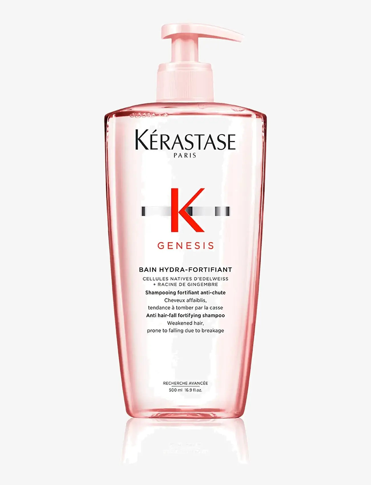 Kérastase - Kérastase Genesis Hydra-Fortifiant Shampoo 500 ml - sjampó - clear - 0