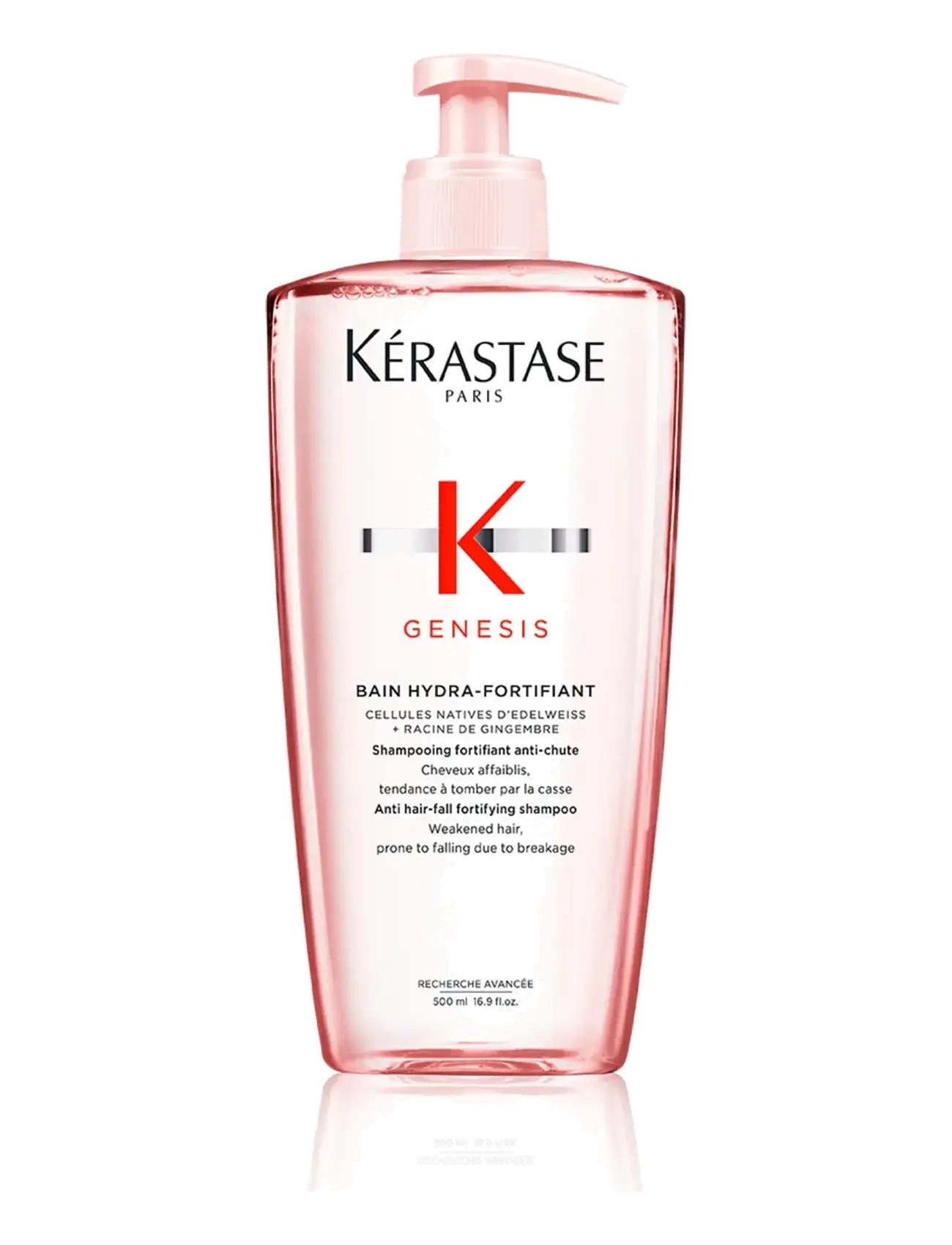 Kérastase Kérastase Genesis Hydra-Fortifiant Shampoo 500 ml - Hårprodukter - CLEAR / undefined