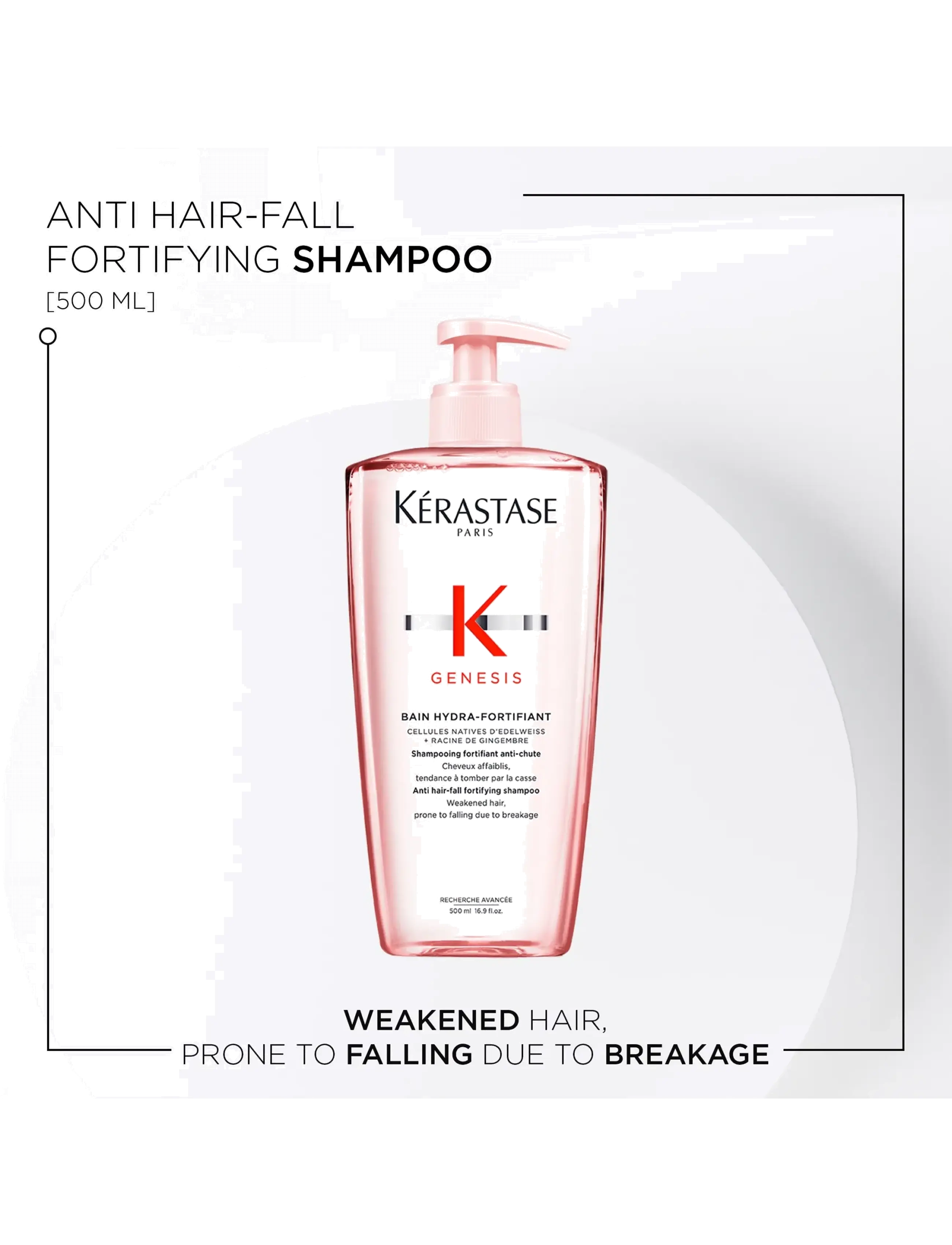 KÉRASTA Genesis Hydra-Fortifiant Shampoo dam – bild 2