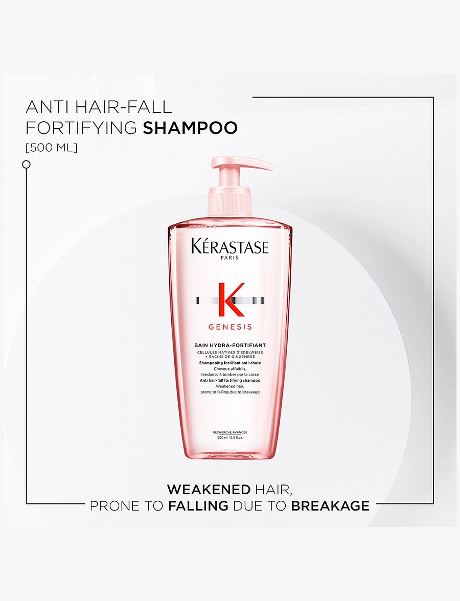 Kérastase - Kérastase Genesis Hydra-Fortifiant Shampoo 500 ml - shampoo - clear - 1
