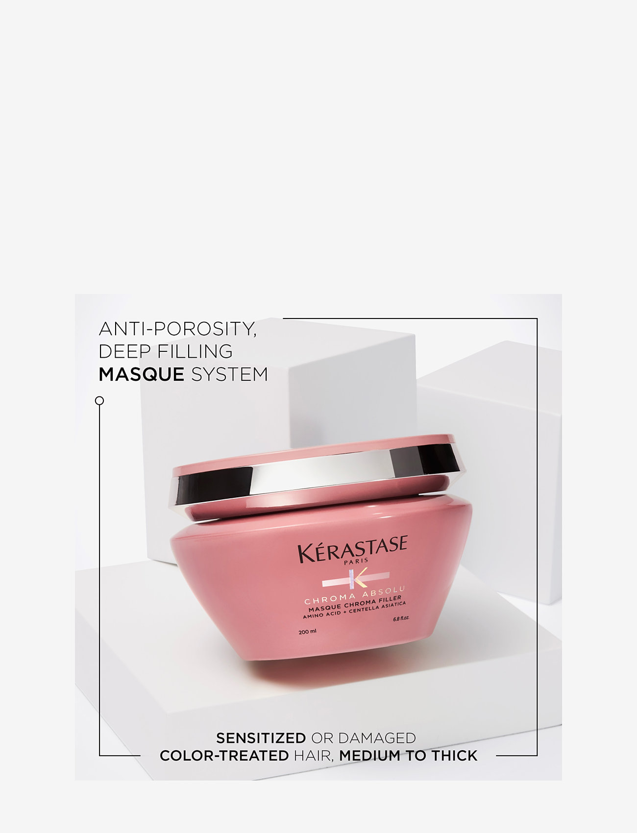 Kérastase - Kérastase Masque Chroma Filler 200 ml - hårkur - no colour - 1