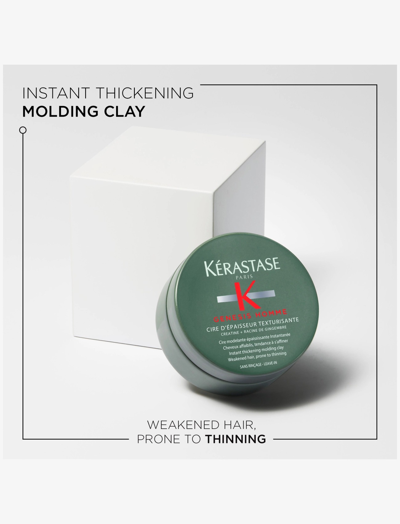 Kérastase - Kérastase Genesis Homme Cire D'épaisseur Texturisante 75 ml - no colour - 2