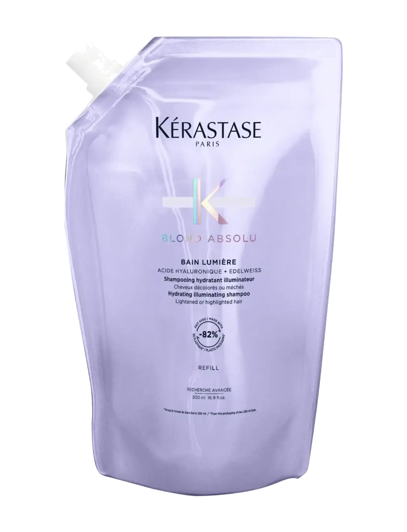 Kérastase Kérastase Blond Absolu Bain Lumière Shampoo 500 ml Refill, 500 ml, Nude, Pleje > Shampoo, Dame