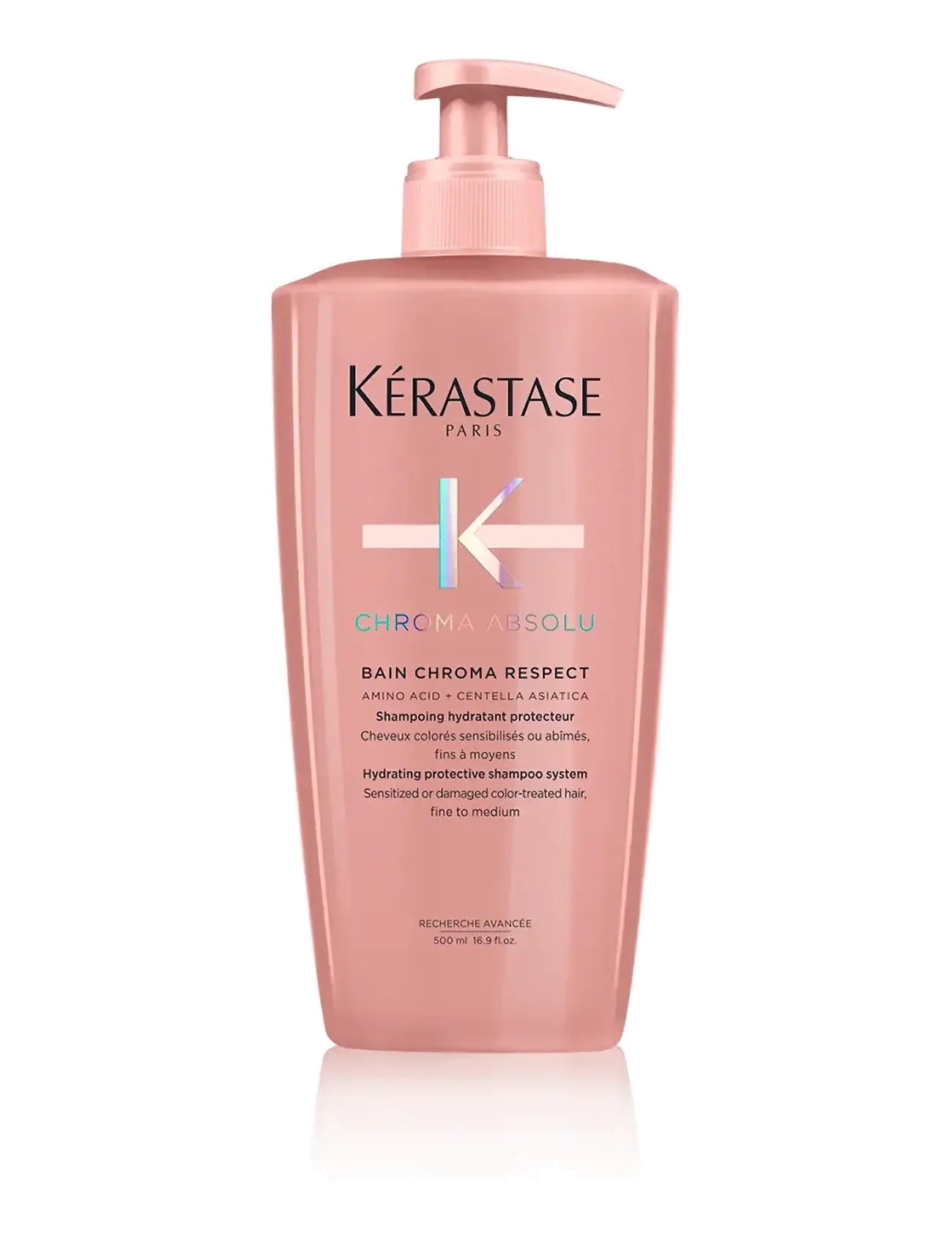 Kérastase Chroma Absolu Bain Chroma Respect Shampoo, 500 ml, Nude, Pleje > Shampoo, Dame