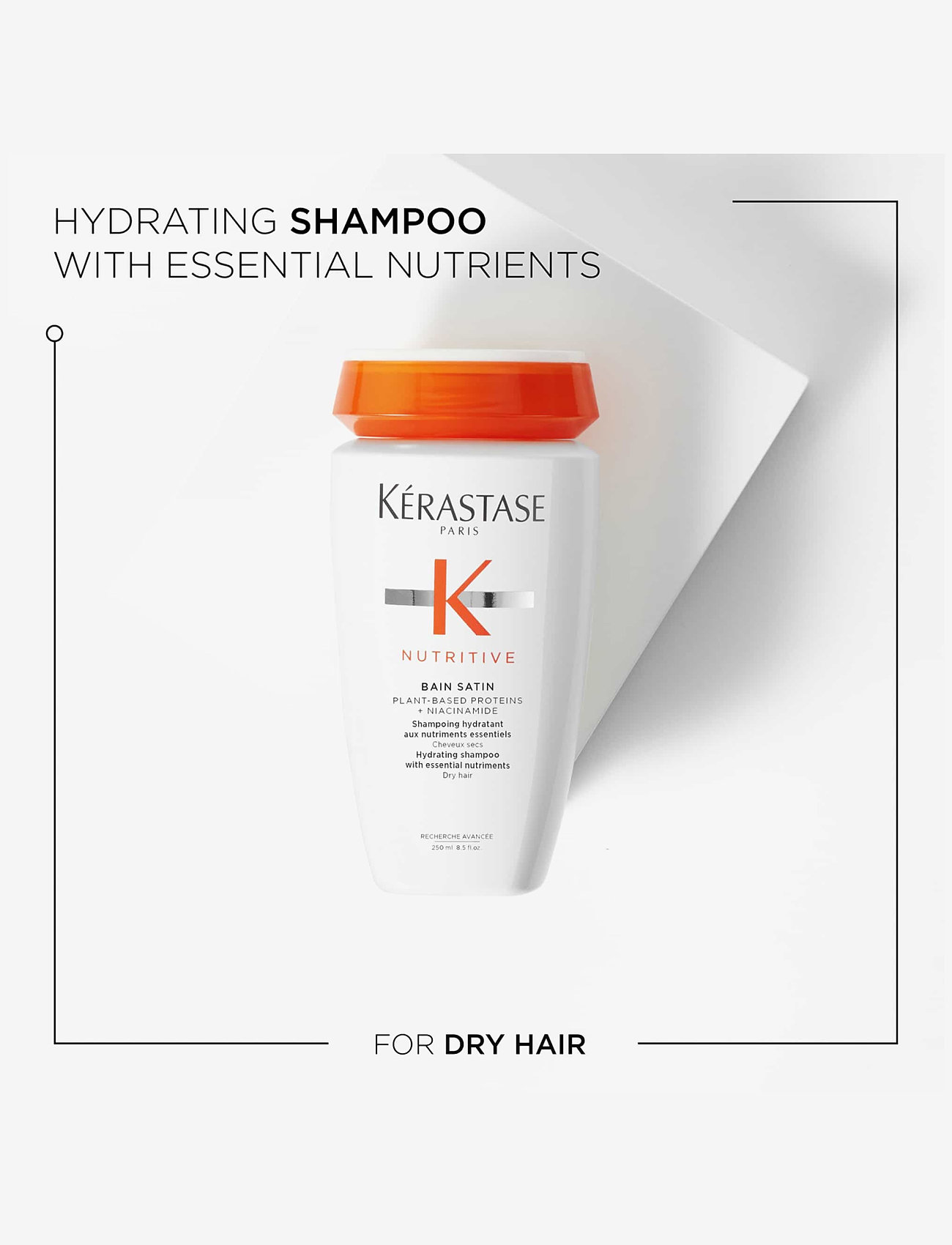 Kérastase - Kérastase Nutritive Bain Satin Shampoo 250 ml - shampoo - clear - 1