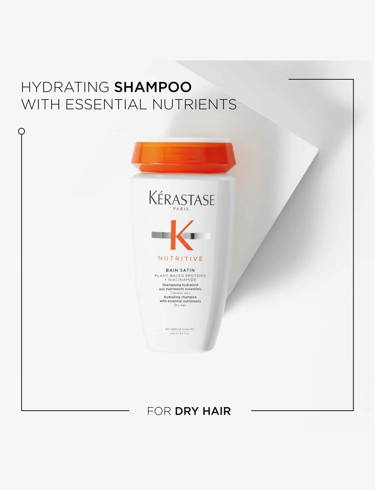 Kérastase - Kérastase Nutritive Bain Satin Shampoo 250 ml - alhaisimmat hinnat - clear - 1