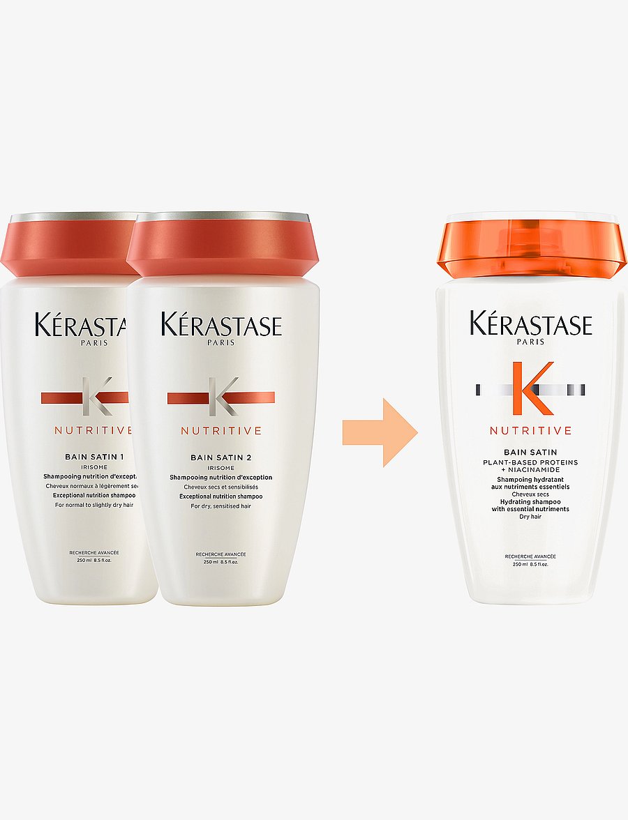 Kérastase - Kérastase Nutritive Bain Satin Shampoo 250 ml - shampoo - clear - 4