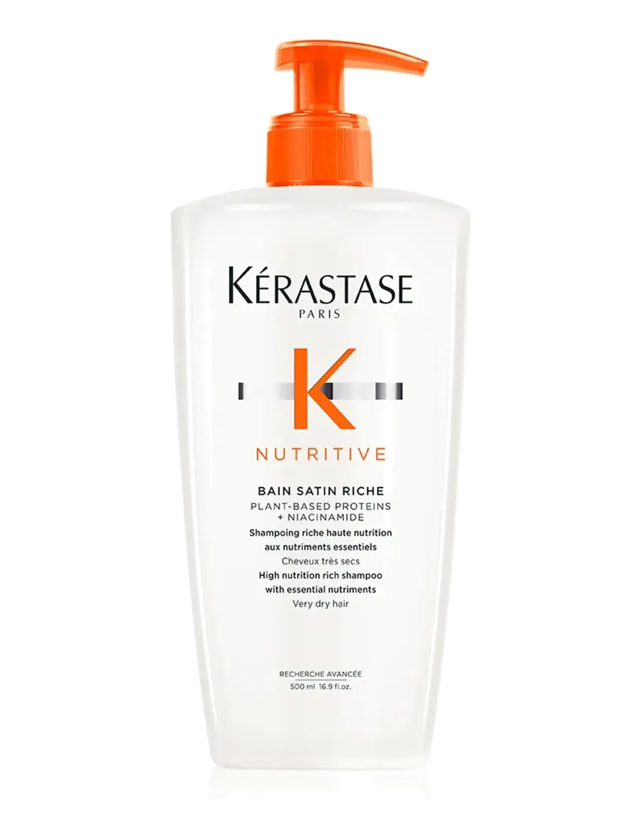 Kérastase Kérastase Nutritive Bain Riche Shampoo 500 ml, 500 ml, Nude, Pleje > Shampoo, Dame