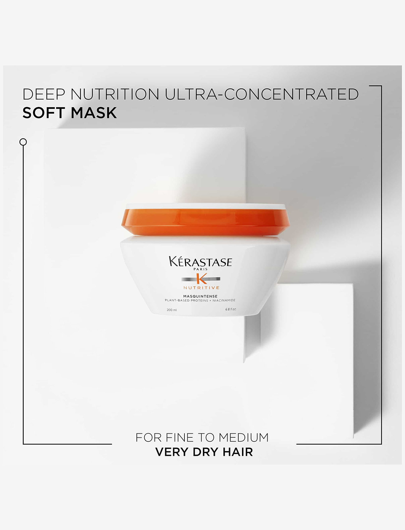 Kérastase - Kérastase Nutritive Masque Intense 200 ml - hårinpackning - clear - 1