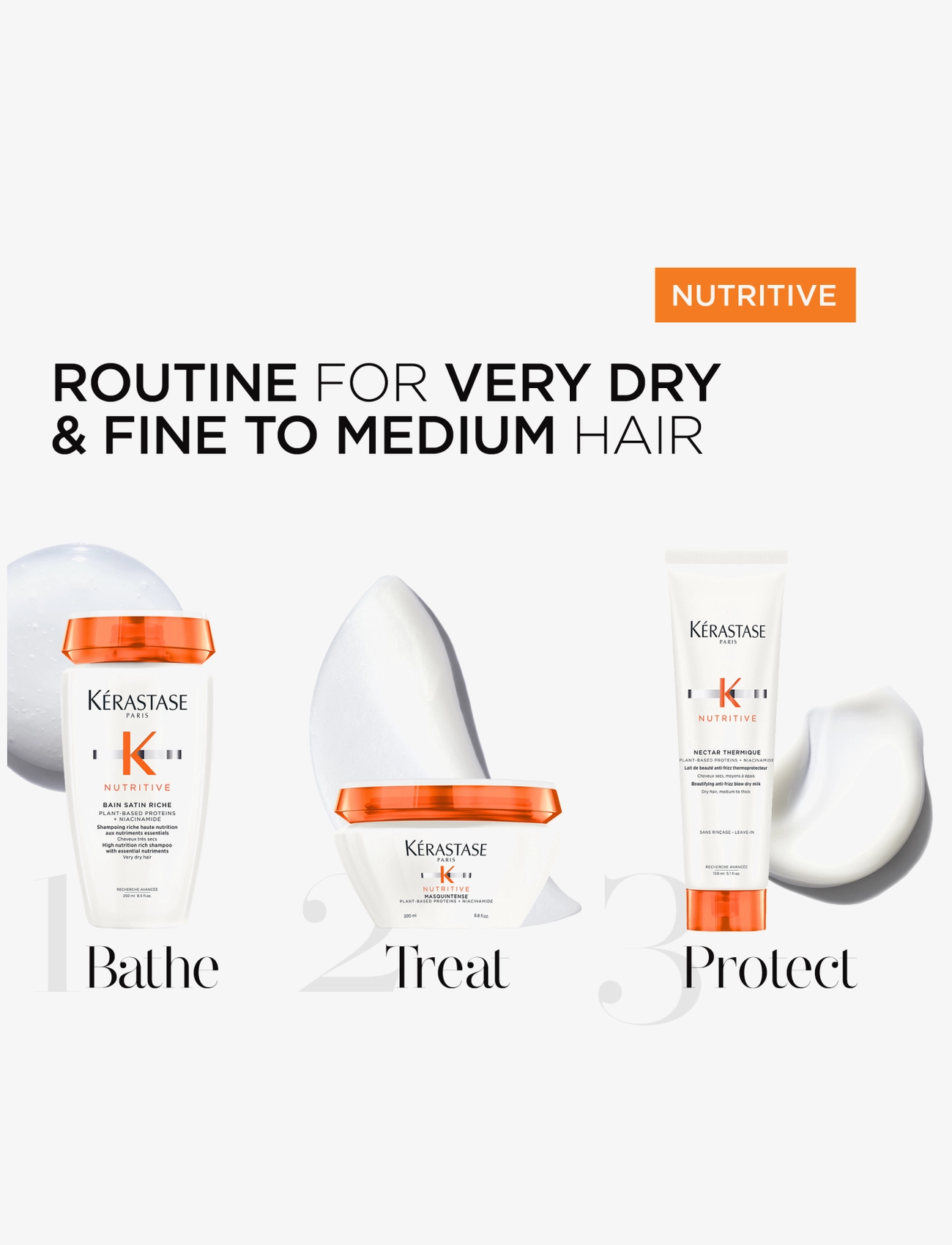Kérastase - Kérastase Nutritive Masque Intense 200 ml - hårpleje - clear - 5