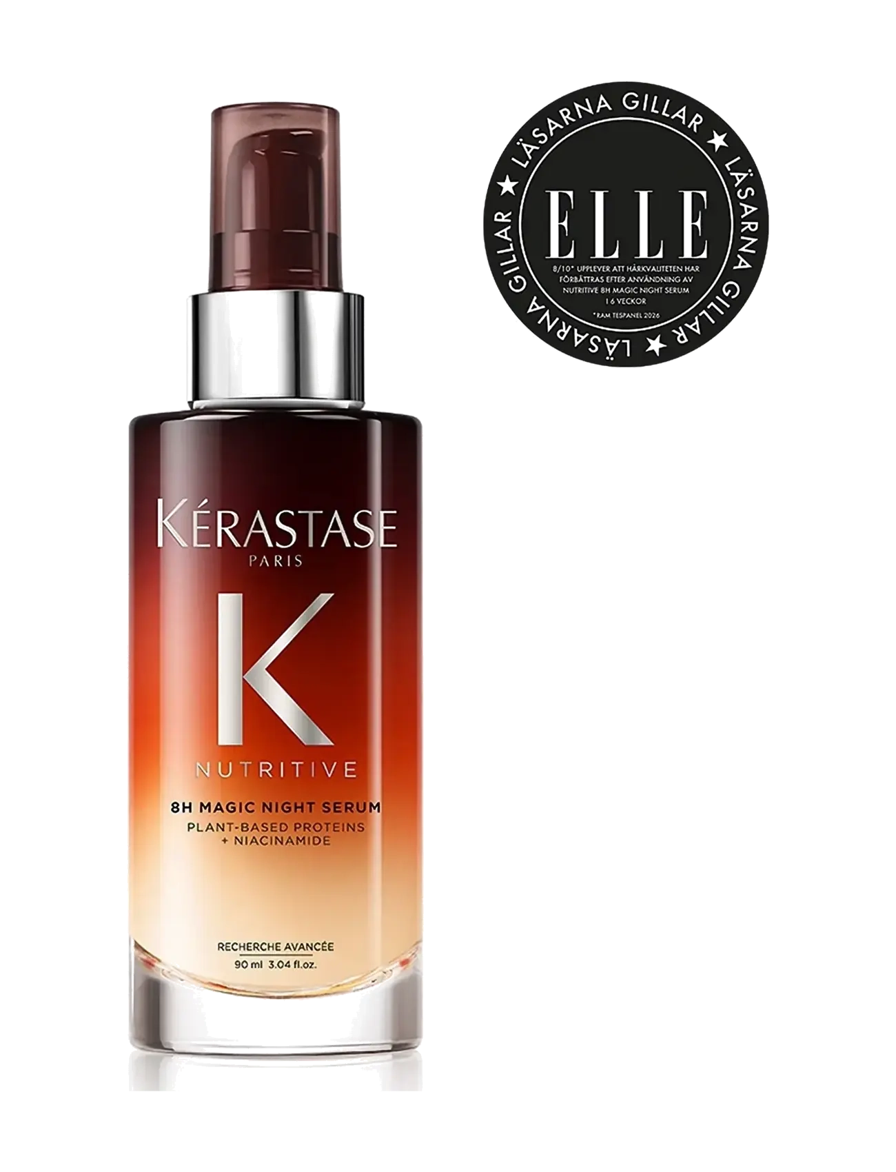 Kérastase Kérastase Nutritive 8H Magic Night Serum 90 ml, 90 ml, Nude, Pleje > Behandlinger, Dame