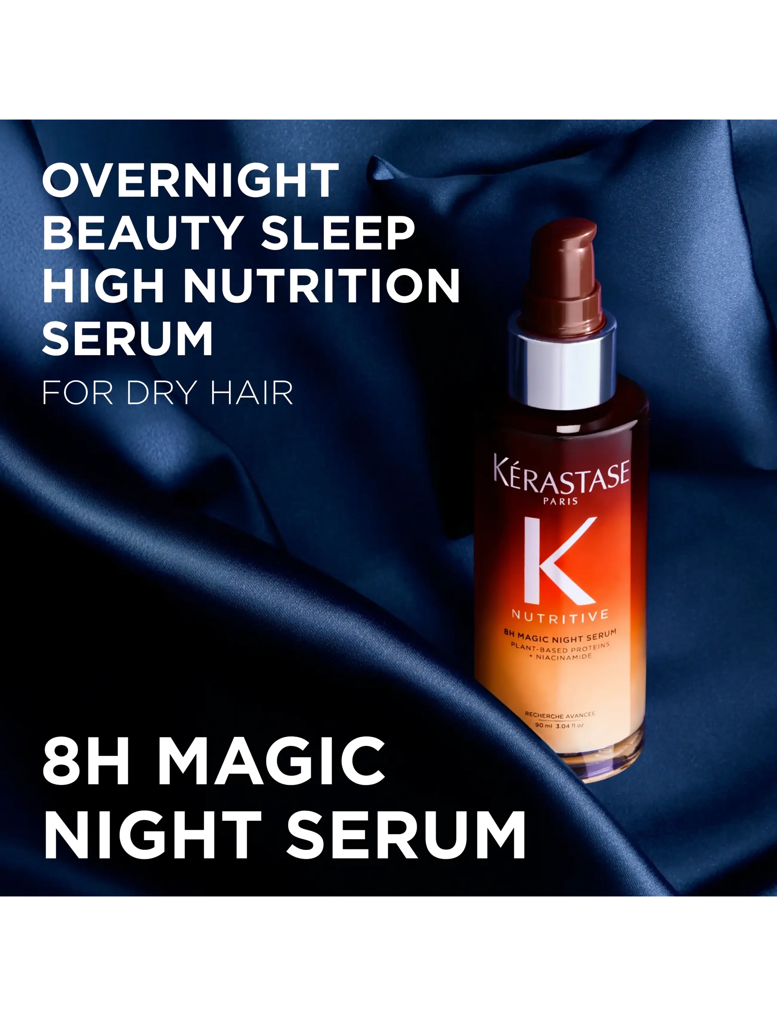 Kérastase - Kérastase Nutritive 8H Magic Night Serum 90 ml - hårpleie - clear - 4