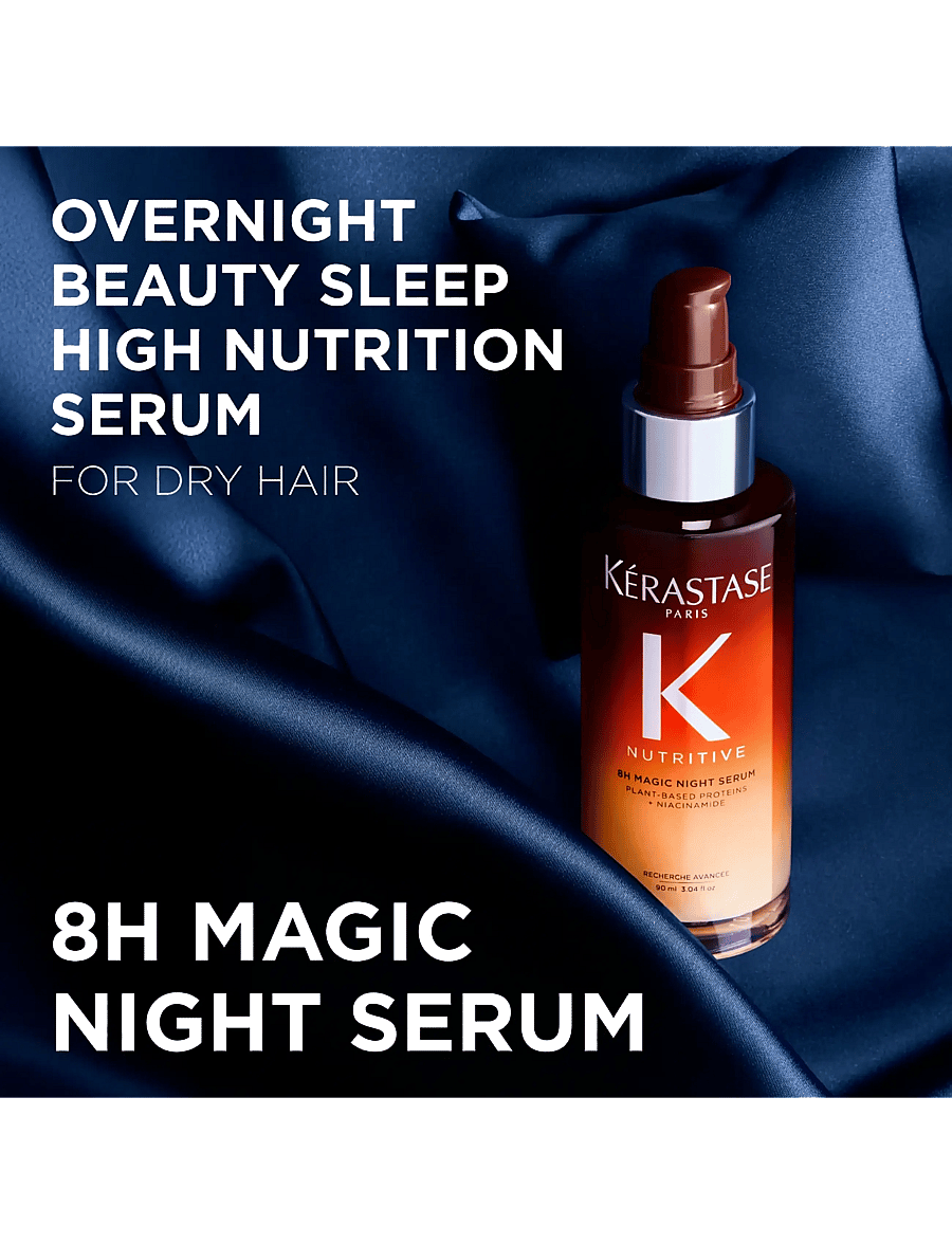 Kérastase - Kérastase Nutritive 8H Magic Night Serum 90 ml - hárserum - clear - 4