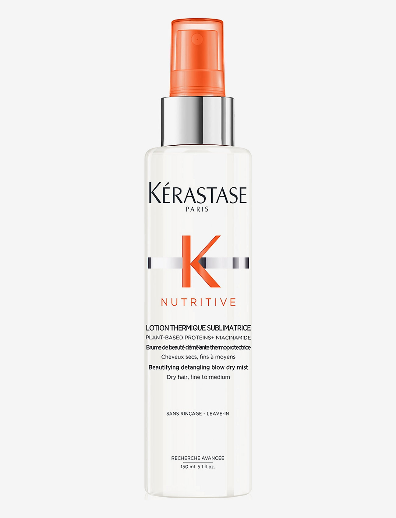 Kérastase - Kérastase Nutritive Lotion Thermique Blow-Dry Mist 150 ml - värmeskydd - clear - 0