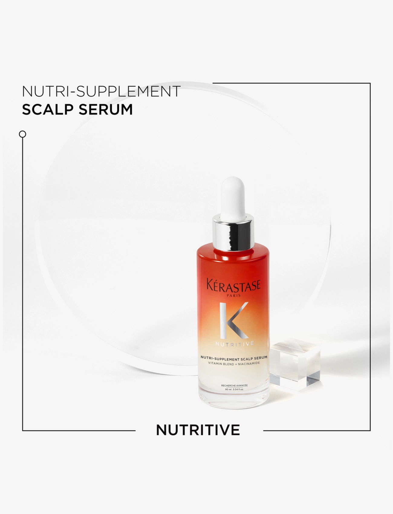Kérastase - Kérastase Nutritive Scalp Serum 90 ml - hårserum - clear - 1