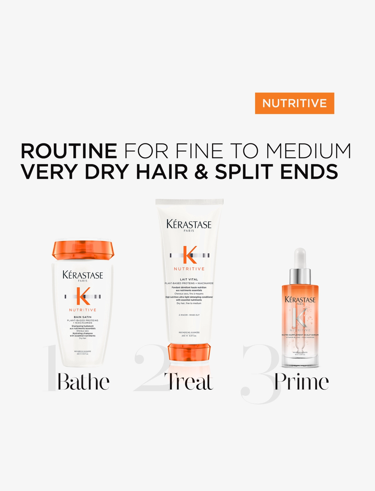 Kérastase - Kérastase Nutritive Scalp Serum 90 ml - hårserum - clear - 4