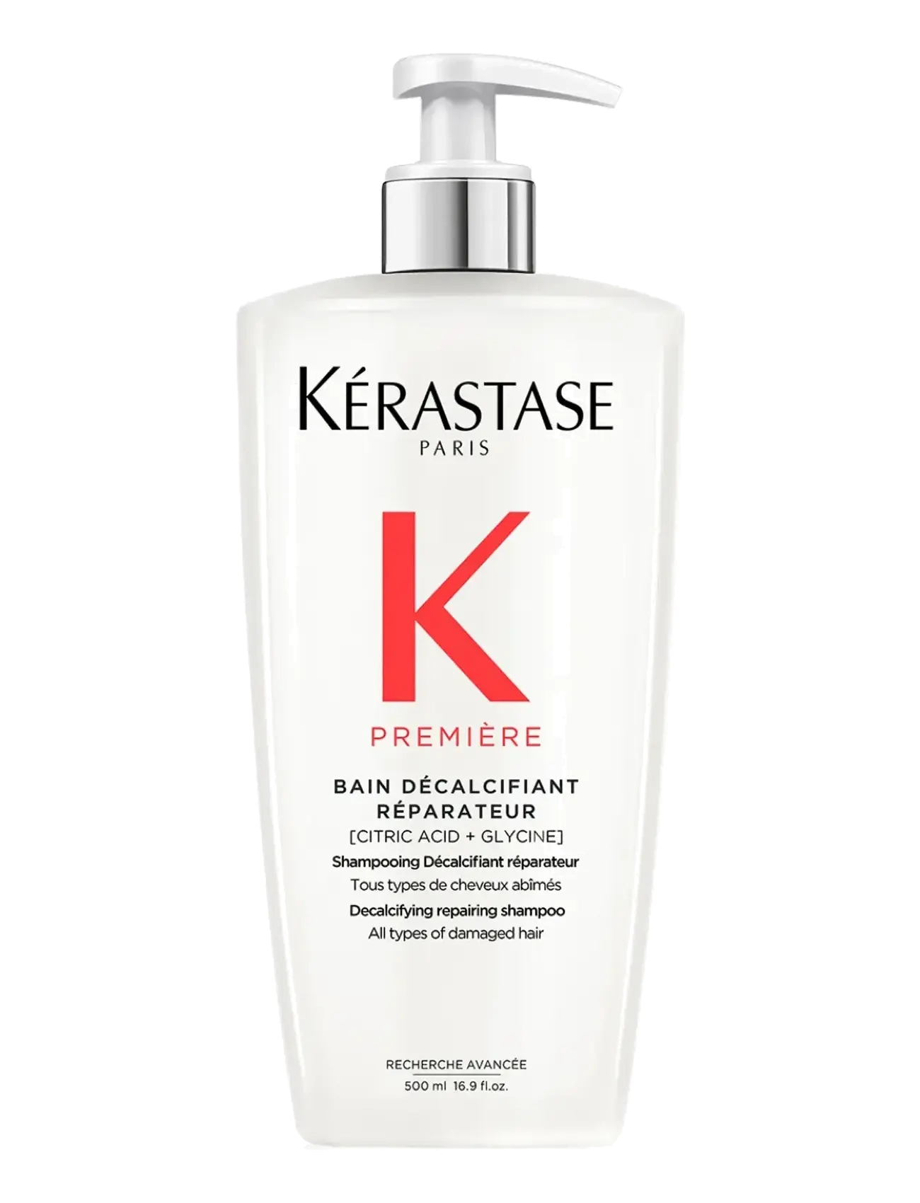 Kérastase Première Pro Bain Décalcifiant Rénovateur Shampoo 500Ml, Shampoo, Nude, Str: 500 ml