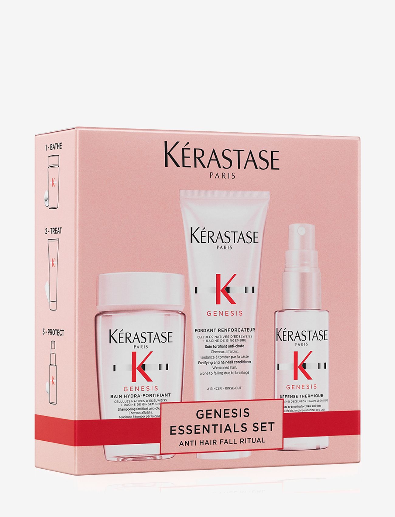 Kérastase - Kérastase Genesis Discovery Set for Anti-Hairfall - mellem 200-500 kr - no color - 0