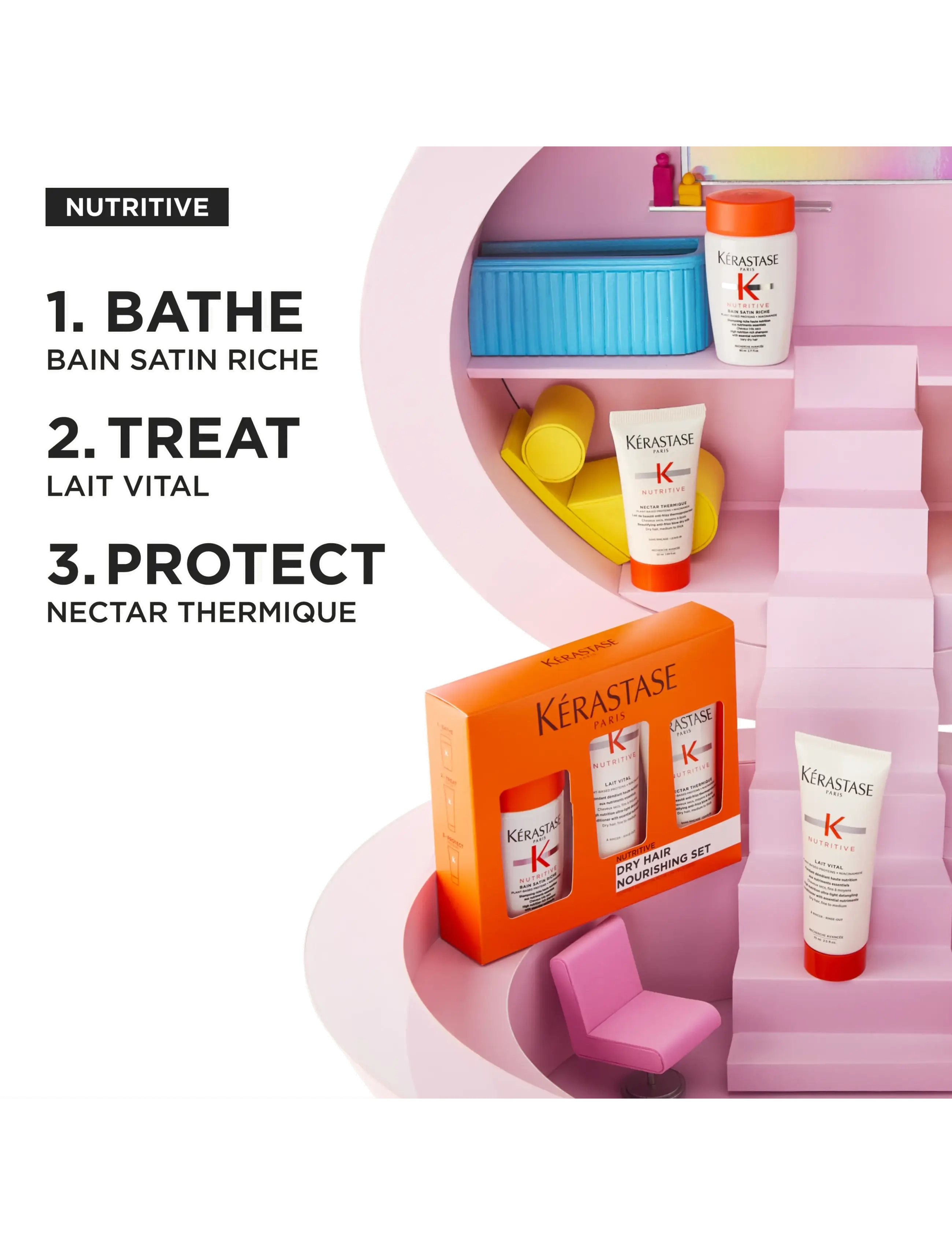 Kérastase - Kérastase Nutritive Discovery Set for Dry Hair - kvinnor - no color - 1
