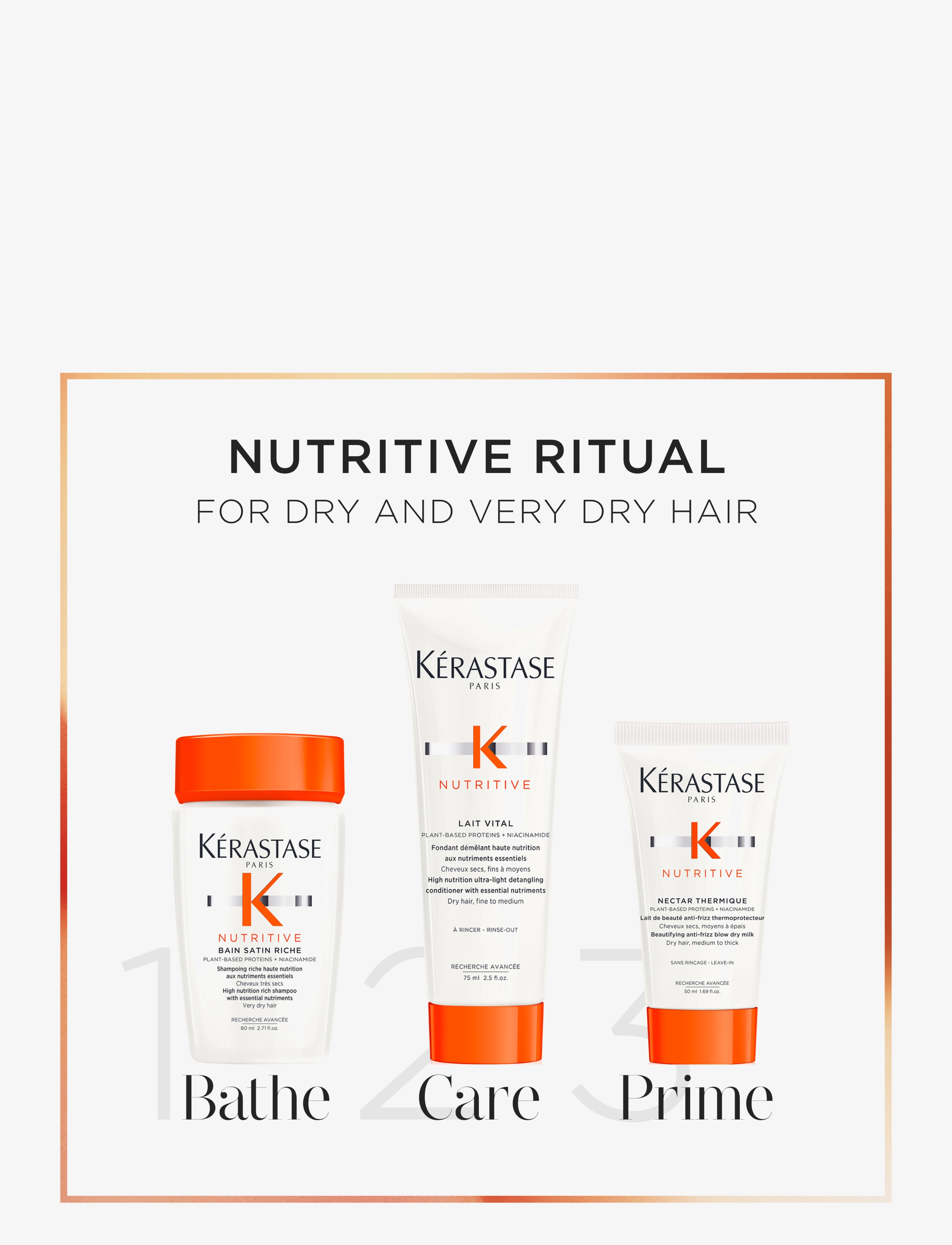 Kérastase - Kérastase Nutritive Discovery Set for Dry Hair - laveste priser - no color - 2