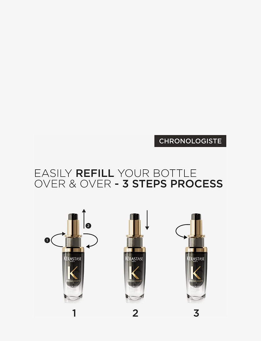 Kérastase - Chronologiste L'Huile De Parfum Hair Oil Refill - hårvård refill - clear - 4