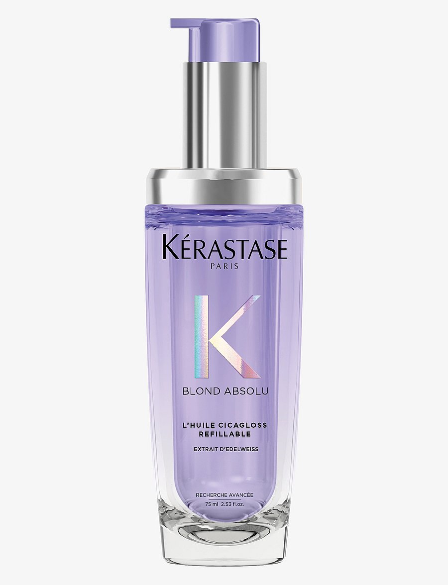 Kérastase - Kérastase Blond Absolu L´Huile Cicagloss Refillable Hair Oil 75 ml - hårprodukter - clear - 0