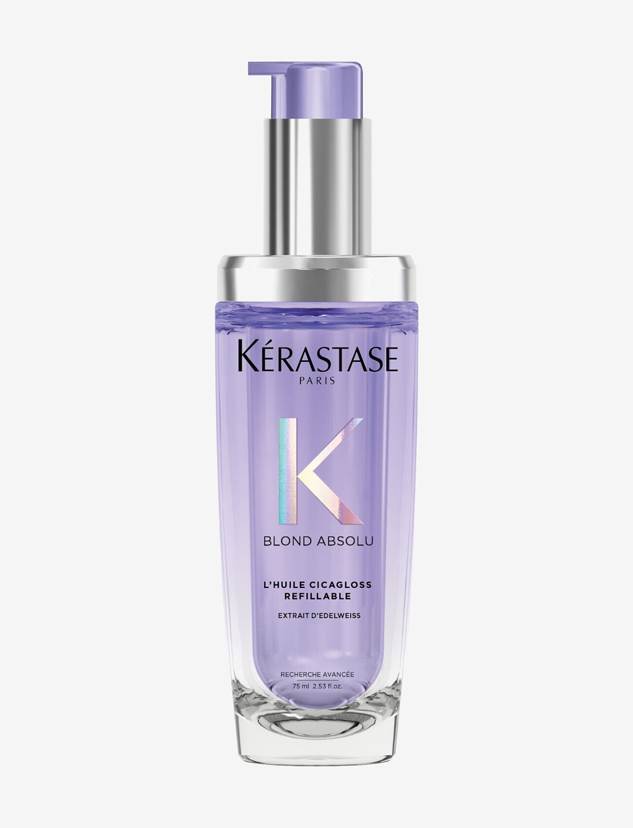 Kérastase - Kérastase Blond Absolu L´Huile Cicagloss Refillable Hair Oil 75 ml - hårprodukter - clear - 1