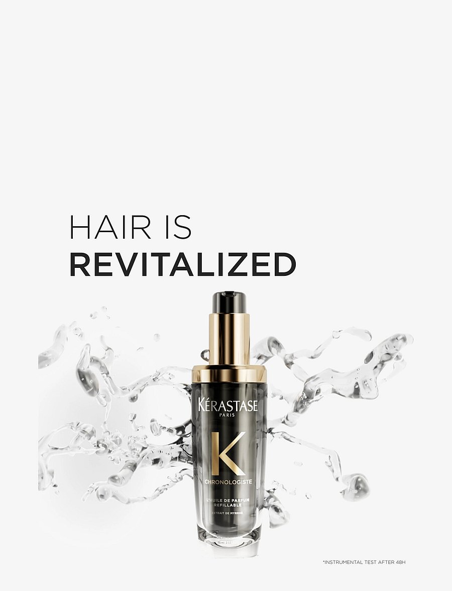 Kérastase - Kérastase Chronologiste L'Huile De Parfum Refillable Hair Oil 75 ml - hár - clear - 5