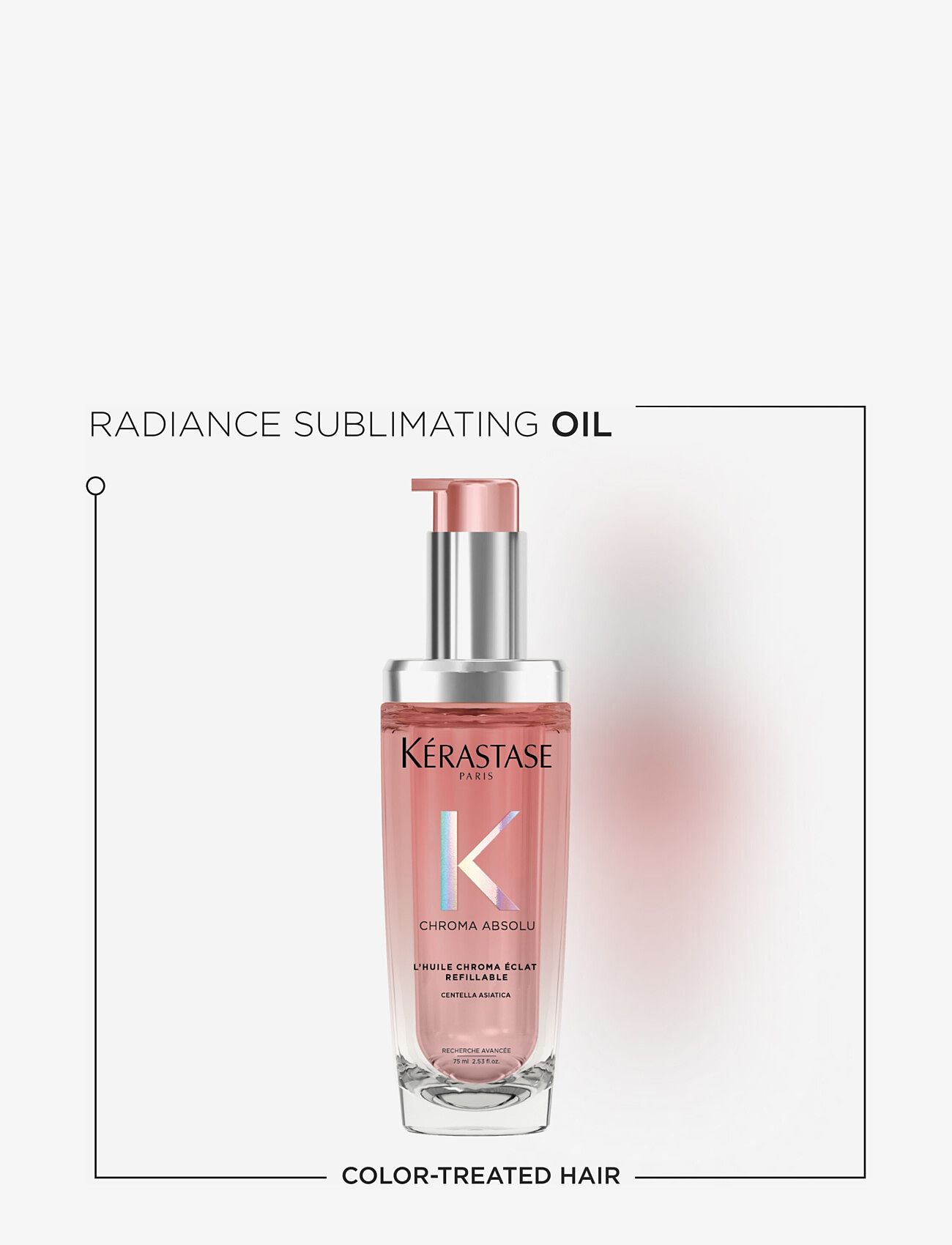 Kérastase - Kérastase Chroma Éclat Refillable Hair Oil 75 ml - hårprodukter - clear - 2