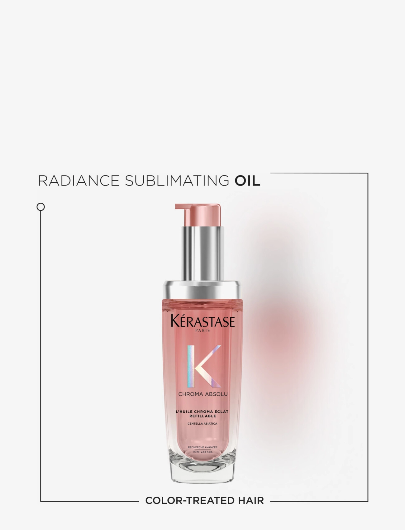Kérastase - Kérastase Chroma Éclat Refillable Hair Oil 75 ml - hårprodukter - clear - 2