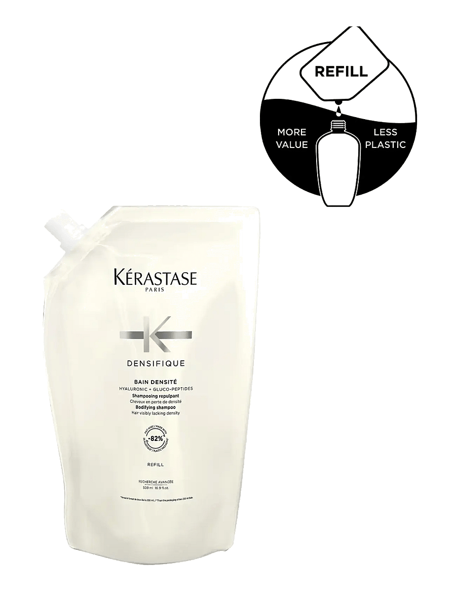 Kérastase - Kérastase Densifique Bain Densité Shampoo 500 ml Refill - refill til hårpleje - clear - 1
