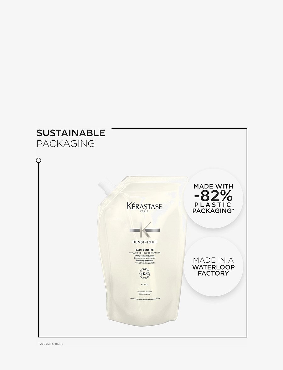 Kérastase - Kérastase Densifique Bain Densité Shampoo 500 ml Refill - refill til hårpleje - clear - 4