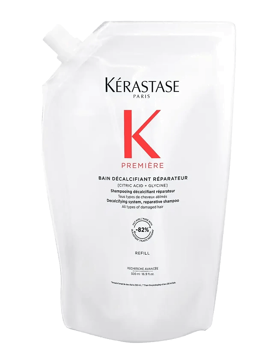 Kérastase - Kérastase Première Bain Décalcifiant Rénovateur Shampoo 500 ml Refill - refill til hårpleje - clear - 0