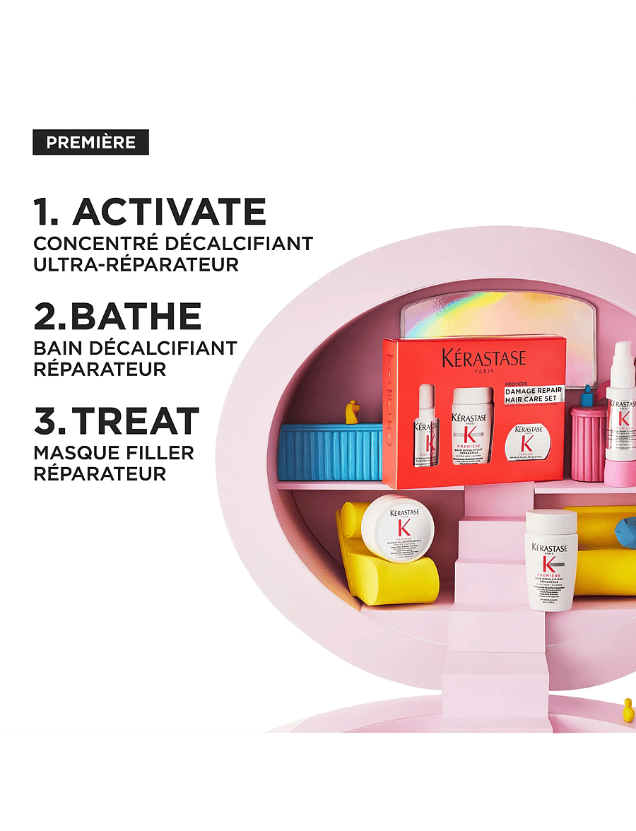 Kérastase - Kérastase Premìere Discovery Set for damaged hair - gåvoset - clear - 1