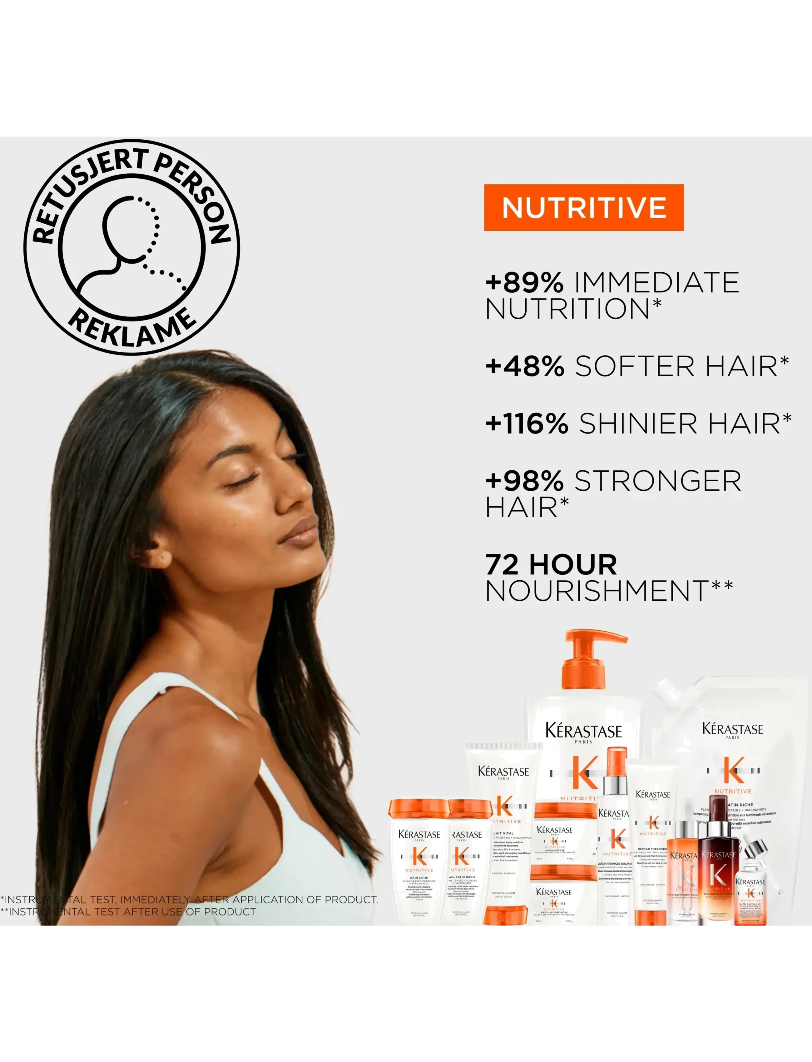Kérastase - Kérastase Nutritive 8H Overnight Serum 30 ml Travel Size - hår - clear - 3