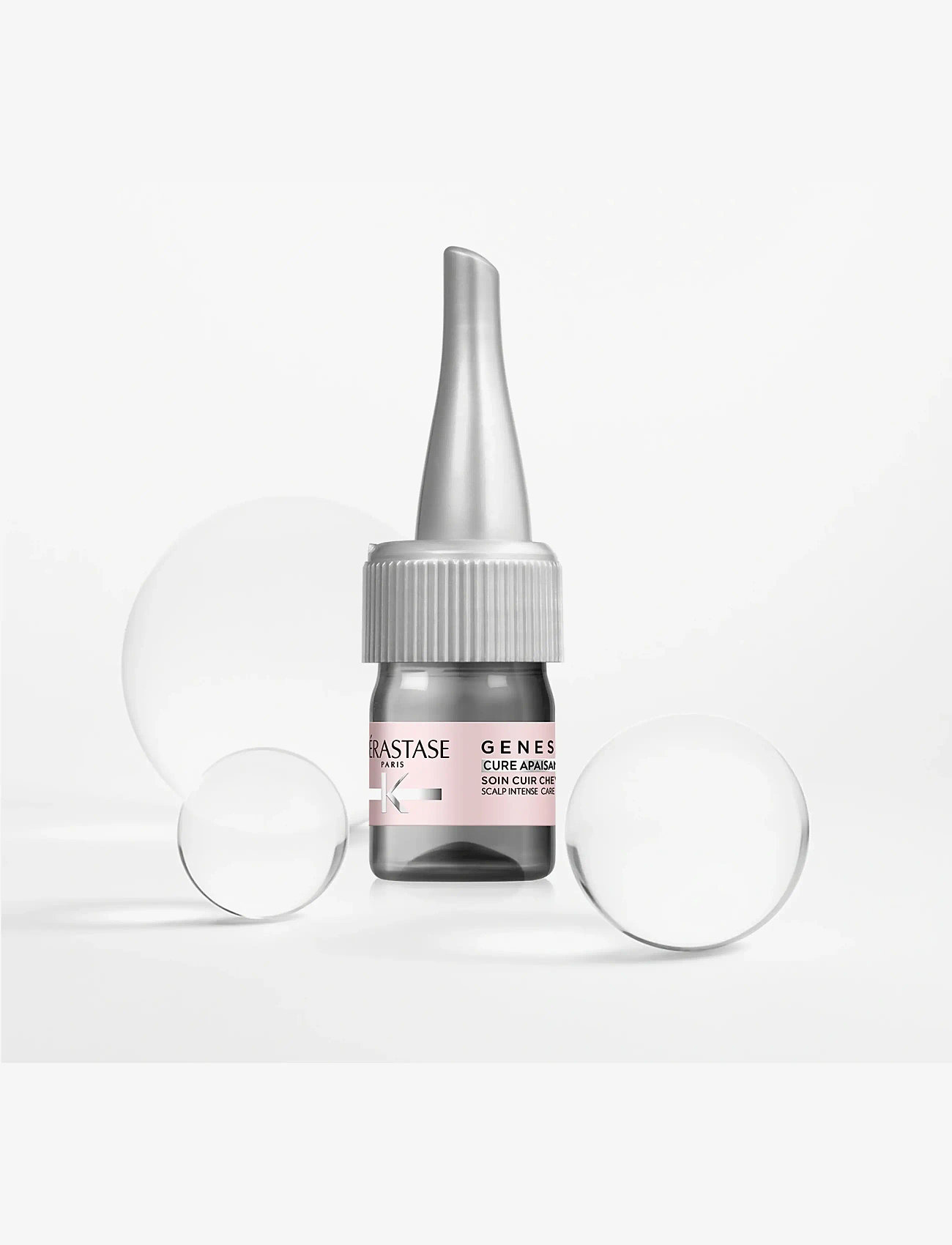 Kérastase - KÉRASTASE GENESIS CURES APAISANTE INTENSE ANTI-DISCOMFORT SOOTHING CARE FOR SENSITIVE SCALP 10-pack - hår - clear - 2