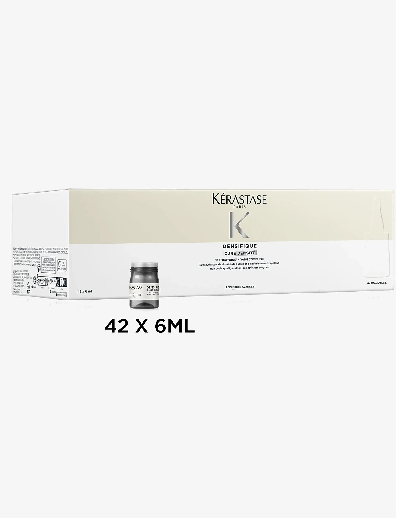 Kérastase - KÉRASTASE DENSIFIQUE CURES DENSITE HAIR DENSITY ACTIVATOR PROGRAM FOR SENSITIVE SCALP 42-pack - behandling - clear - 3