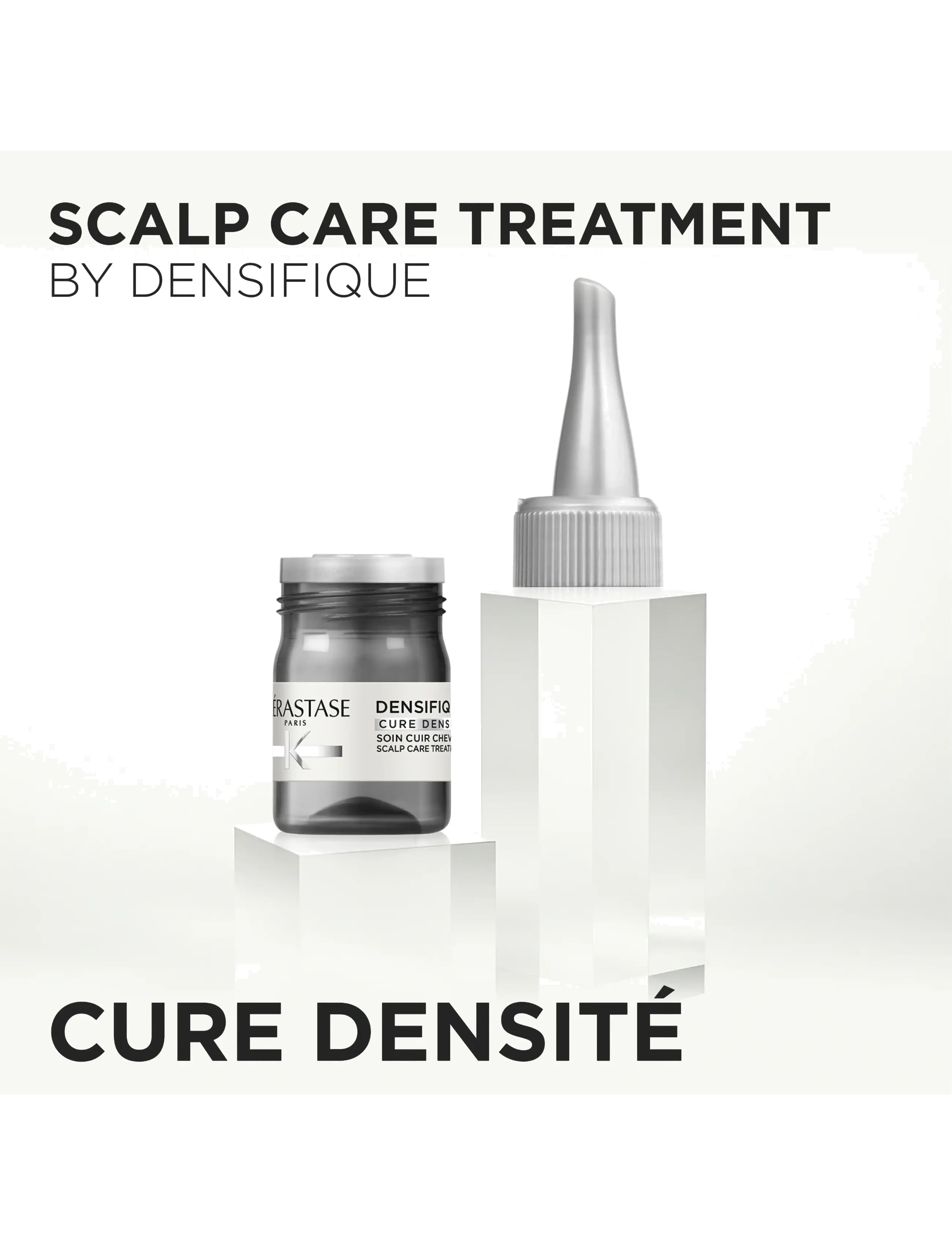 Kérastase - KÉRASTASE DENSIFIQUE CURES DENSITE HAIR DENSITY ACTIVATOR PROGRAM FOR SENSITIVE SCALP 42-pack - hårkur - clear - 5