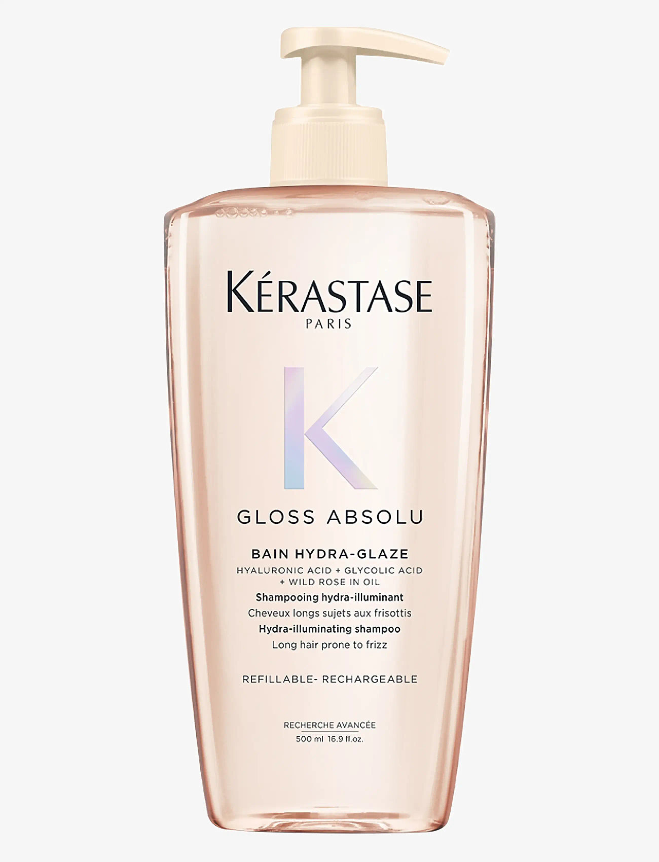 Kérastase - Kérastase Gloss Absolu Bain Hydra-Glaze Shampoo 500 ml - shampoo - clear - 1