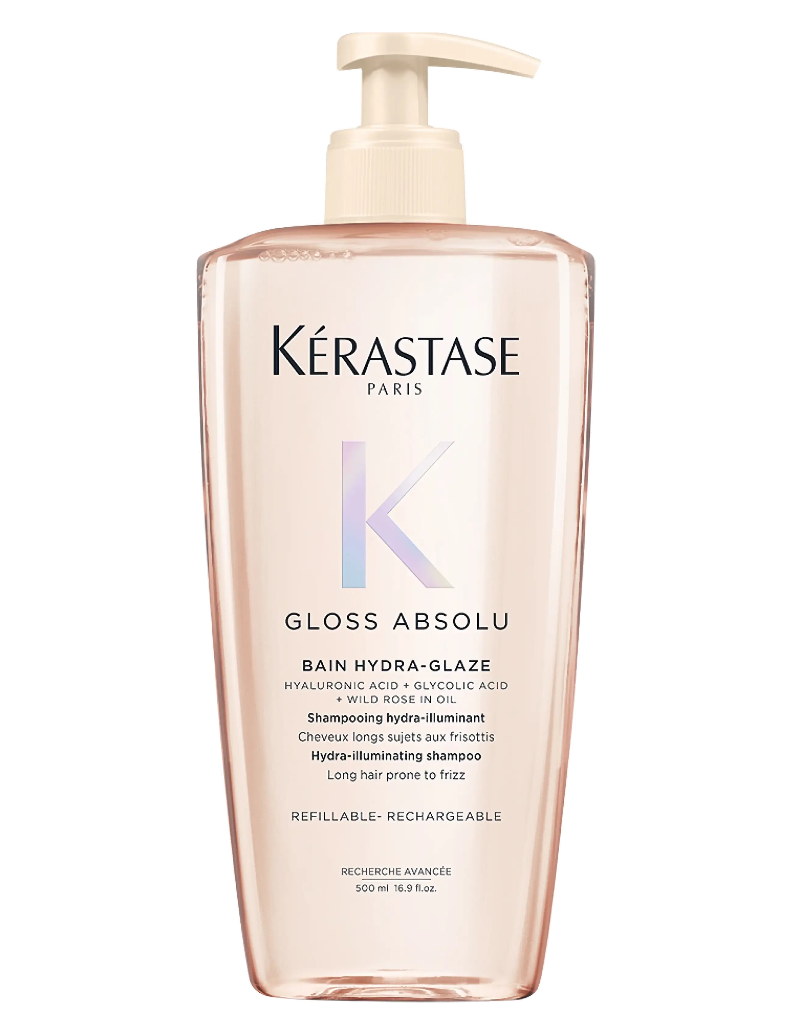 Kérastase Kérastase Gloss Absolu Bain Hydra-Glaze Shampoo 500 ml - Hårprodukter - CLEAR / undefined