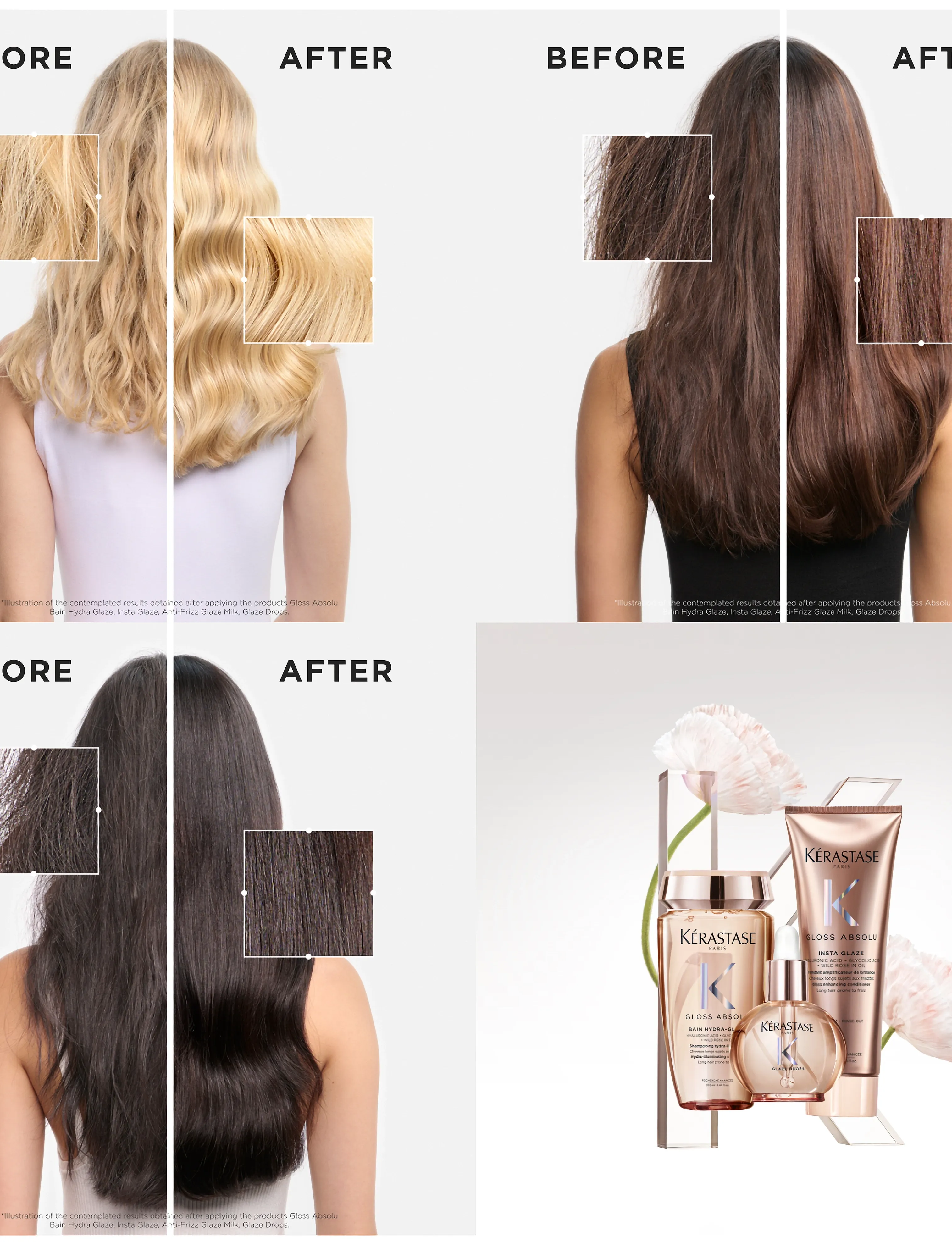 Kérastase Kérastase Gloss Absolu Bain Hydra-Glaze Shampoo 500 ml, 500 ml, Nude, Pleje > Shampoo, Dame