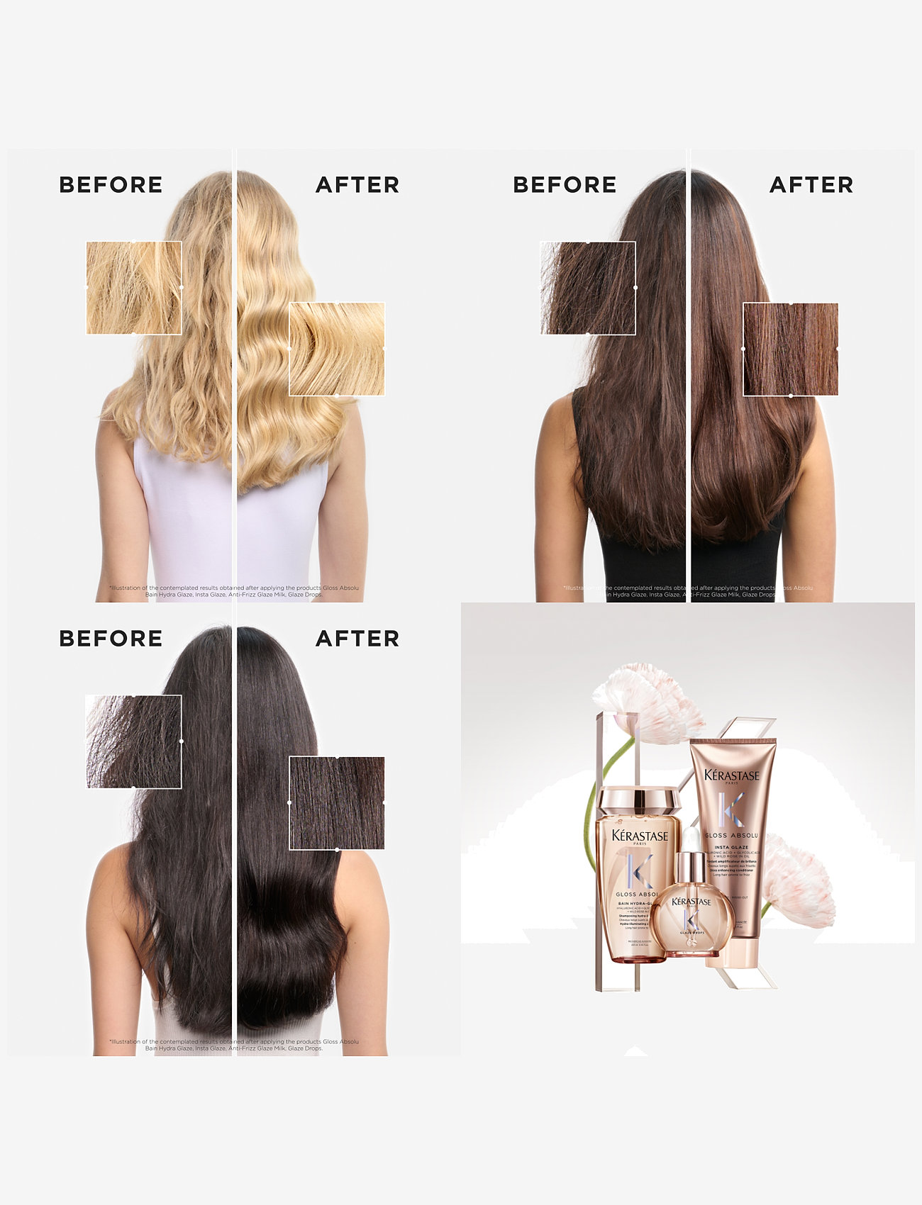 Kérastase - Kérastase Gloss Absolu Insta Glaze Conditioner 250 ml - hárnæring - clear - 4