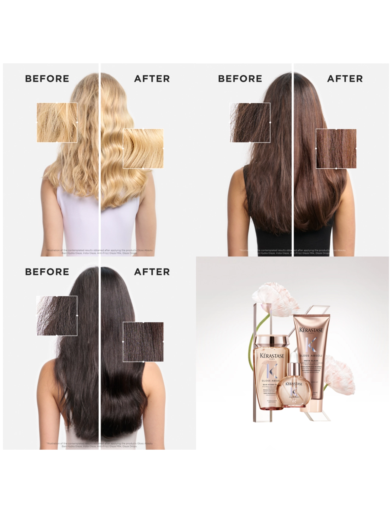 Kérastase - Kérastase Gloss Absolu Insta Glaze Conditioner 250 ml - balsam & conditioner - clear - 4