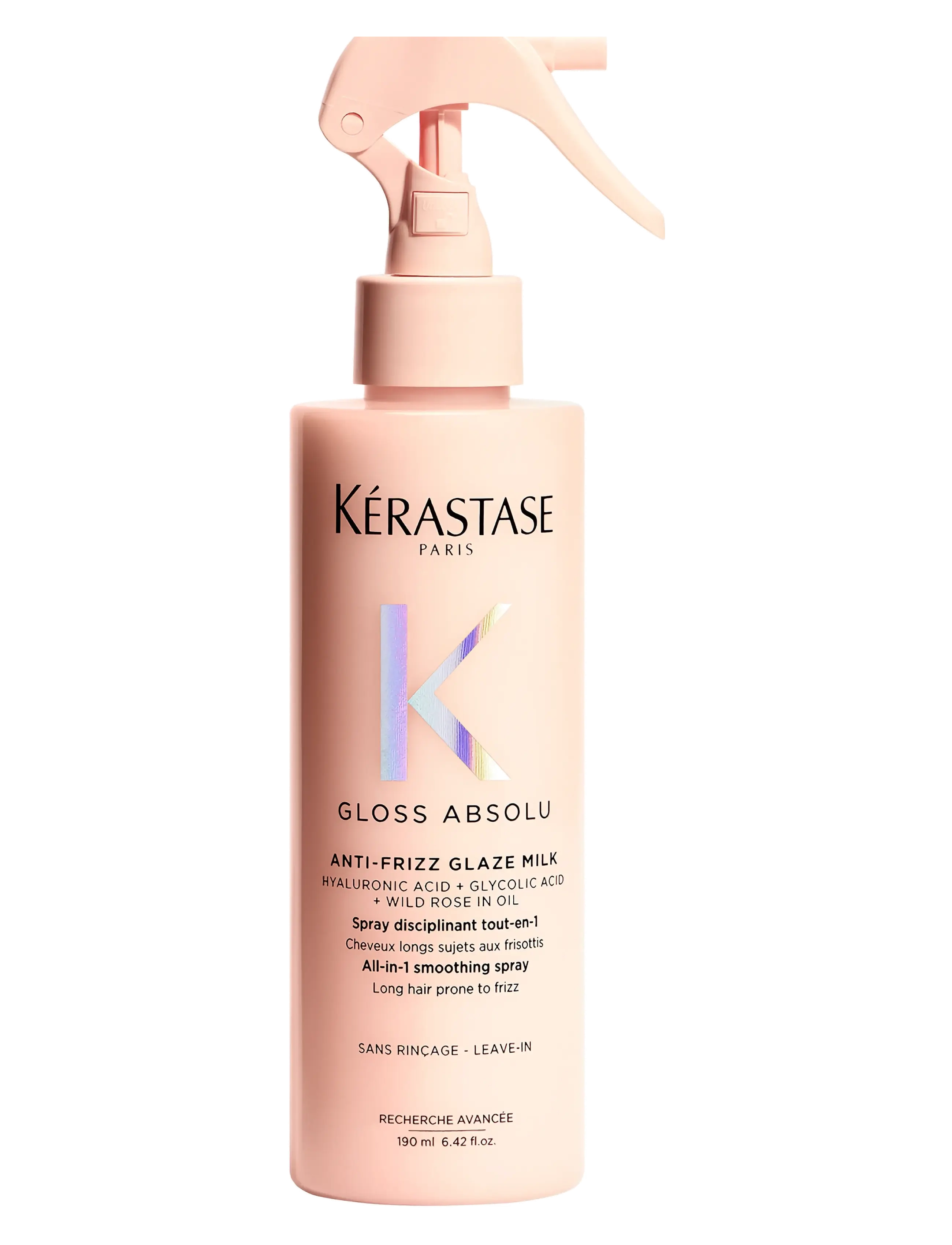 Kérastase Kérastase Gloss Absolu Anti-Frizz Glaze Milk Heat Protection 190ml, 190 ml, Nude, Styling > Varmebeskyttelse, Dame