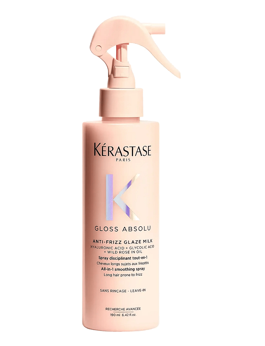 Kérastase - Kérastase Gloss Absolu Anti-Frizz Glaze Milk Heat Protection 190ML - sommerens hårprodukter - clear - 2