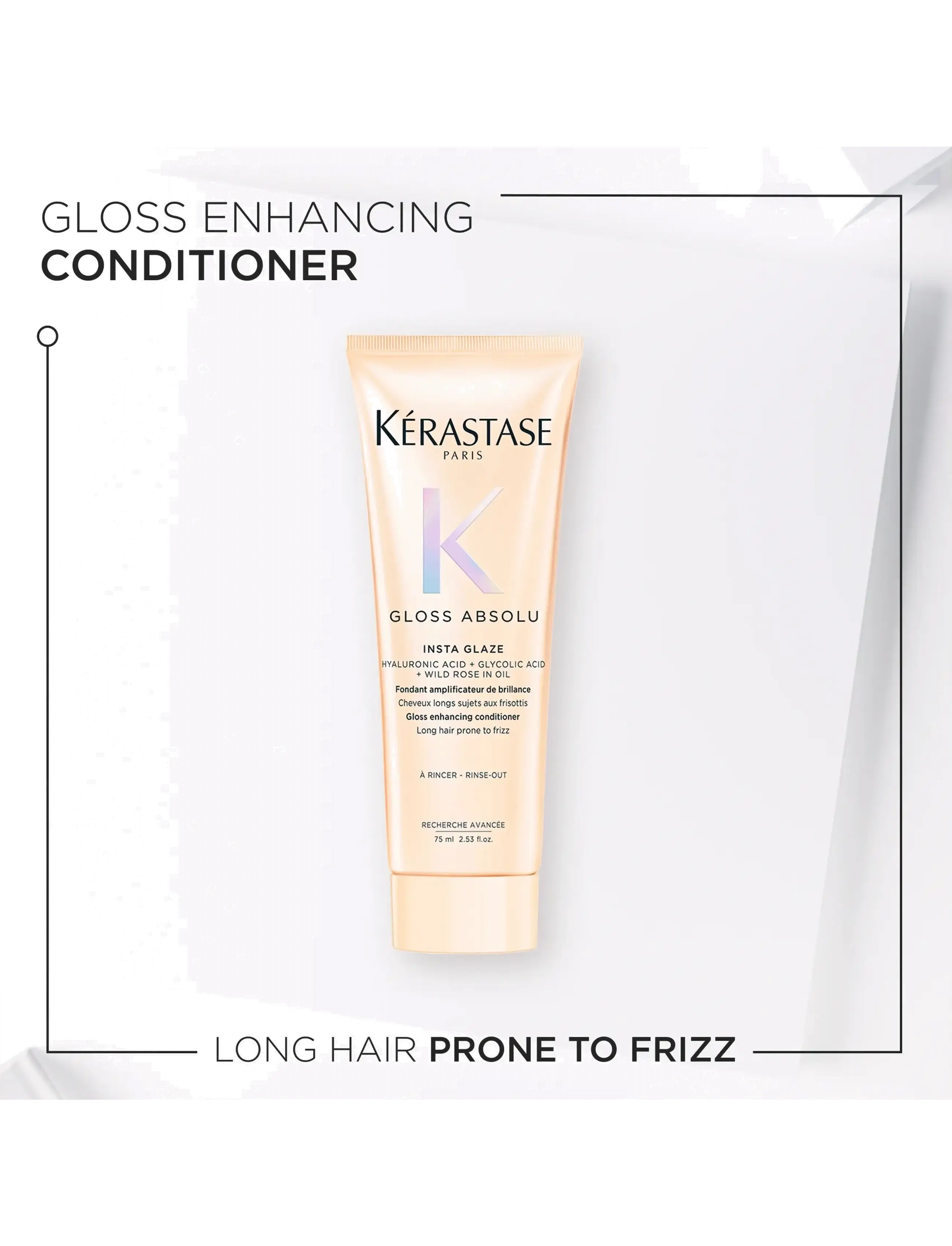 Kérastase - Kérastase Gloss Absolu Insta Glaze Conditioner 75 ml Travel Size - clear - 3